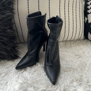 Black Heel Ankle Boot